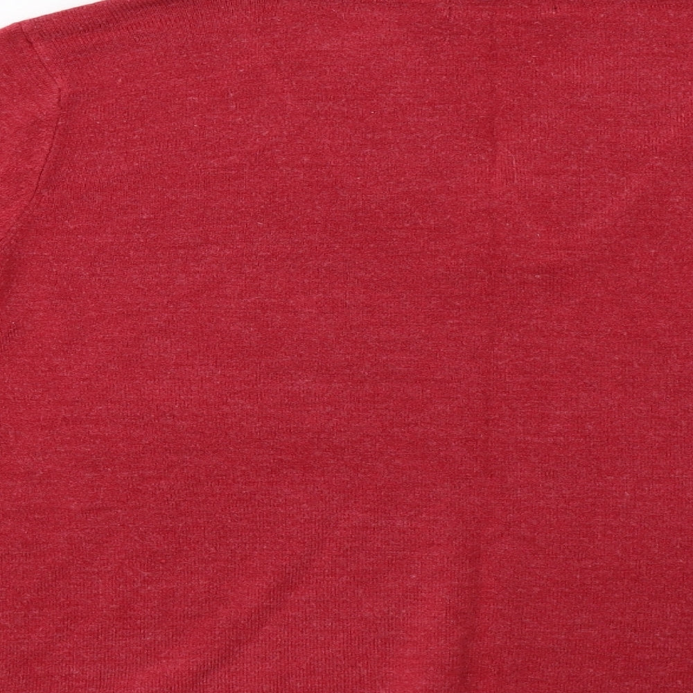 BM Womens Red   Pullover Jumper Size M