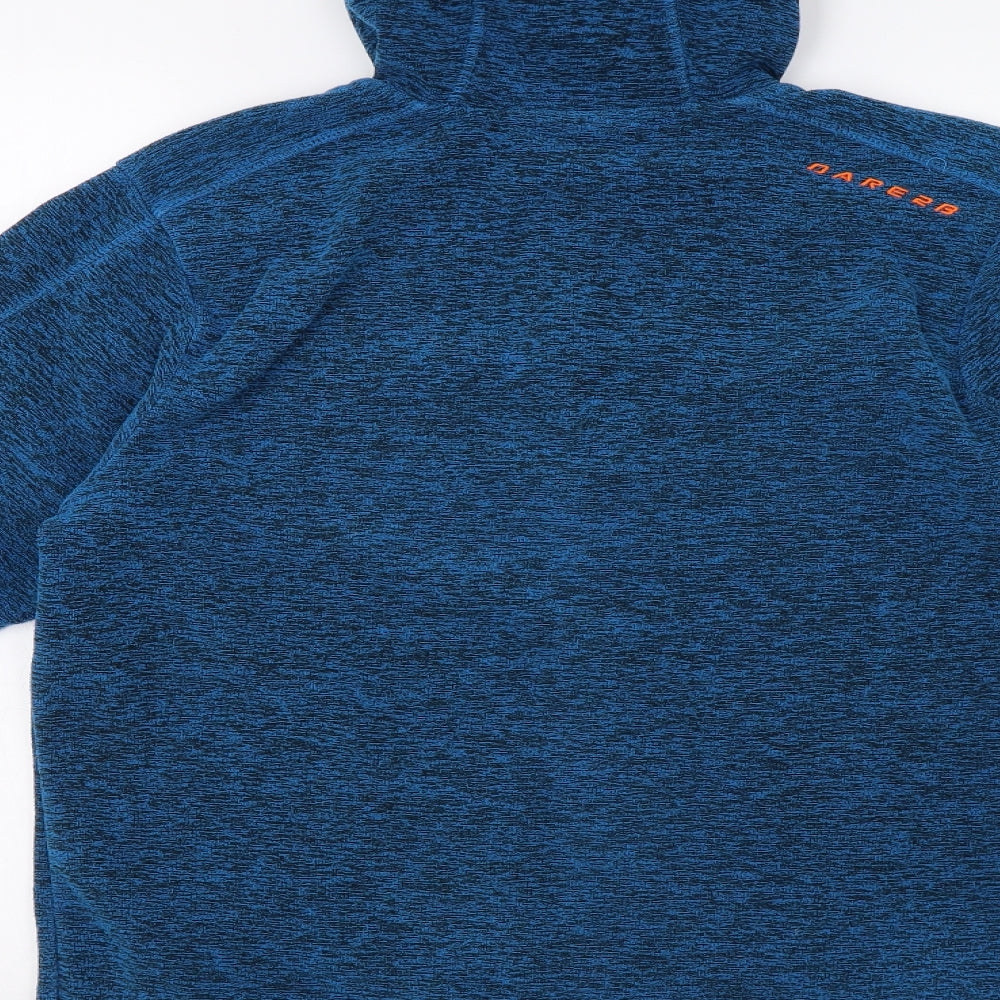 Dare 2 B Womens Blue   Henley Hoodie Size M