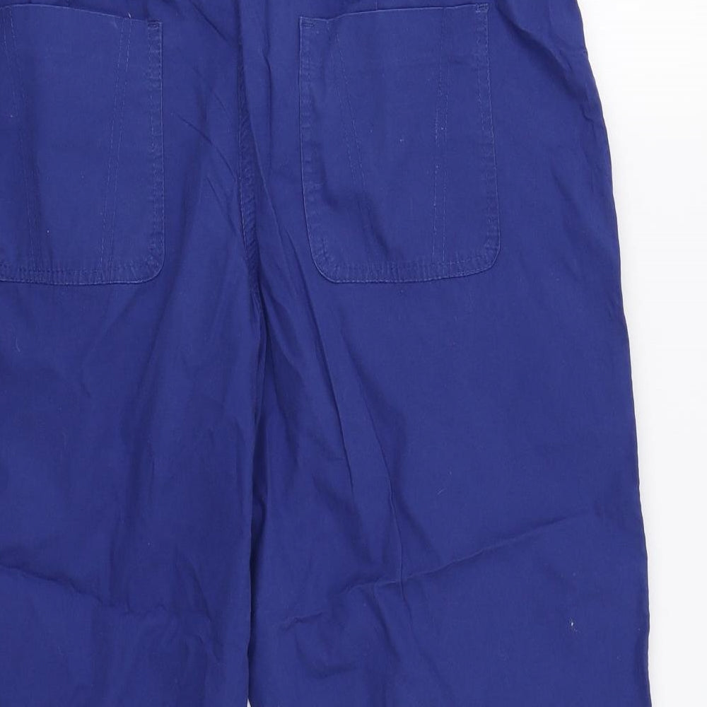 Dorothy Perkins Womens Blue   Chino Trousers Size 12 L21 in