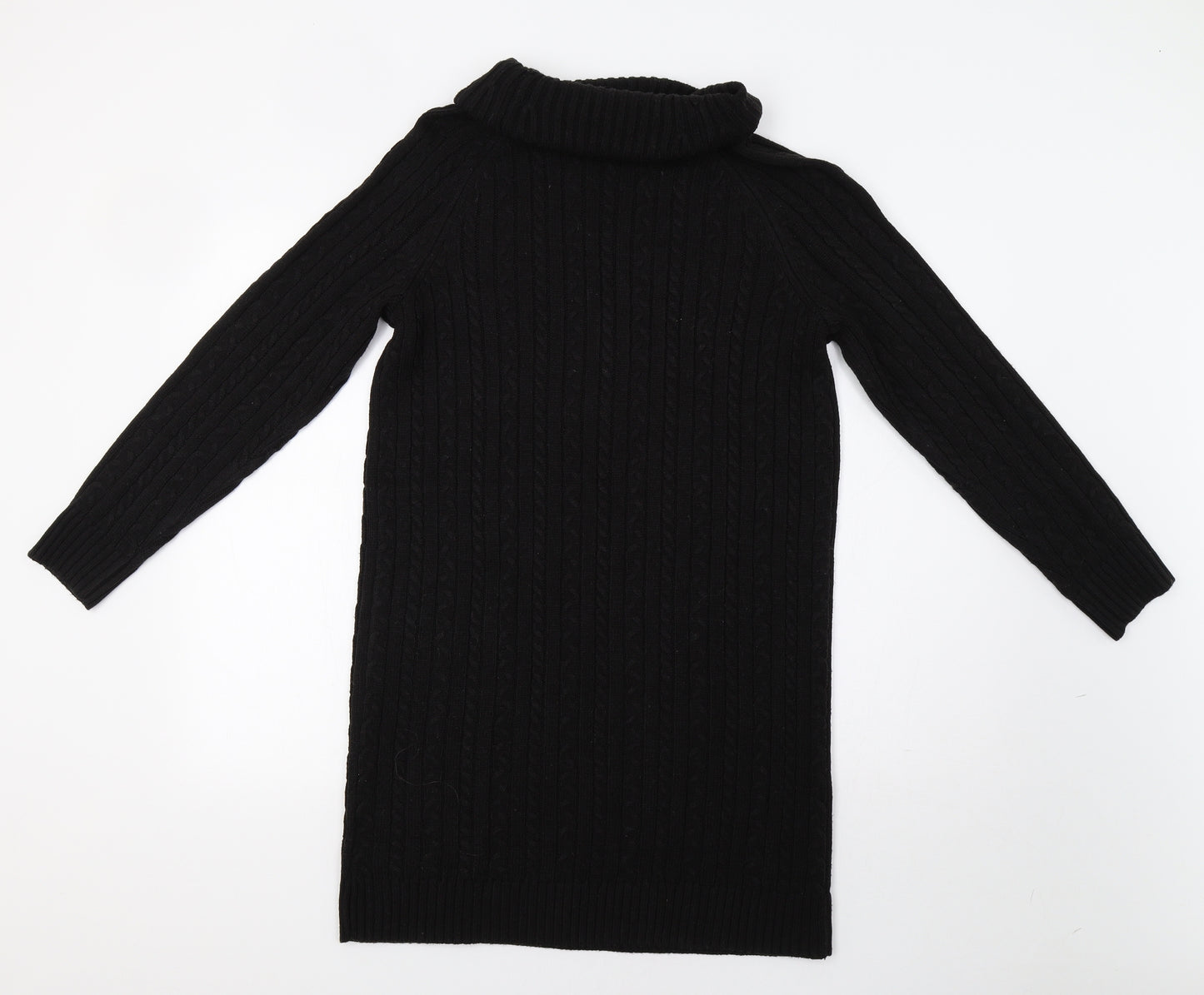 TU Womens Black   Jumper Dress  Size 12