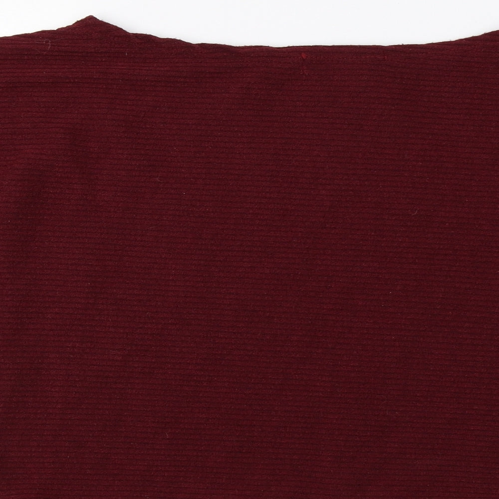 My Dress Room Womens Red   Pullover Jumper Size M