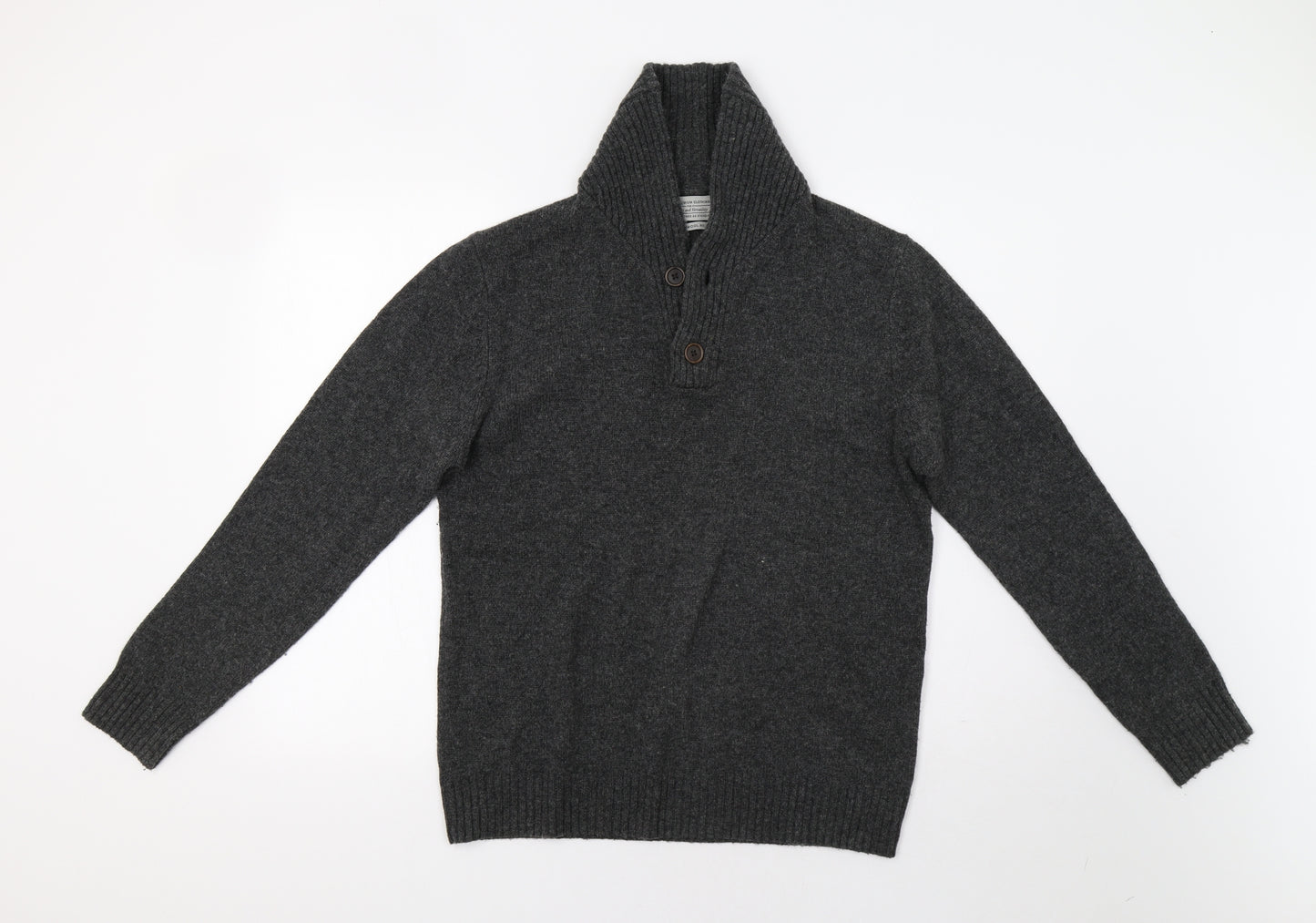 TU Mens Grey   Pullover Jumper Size M