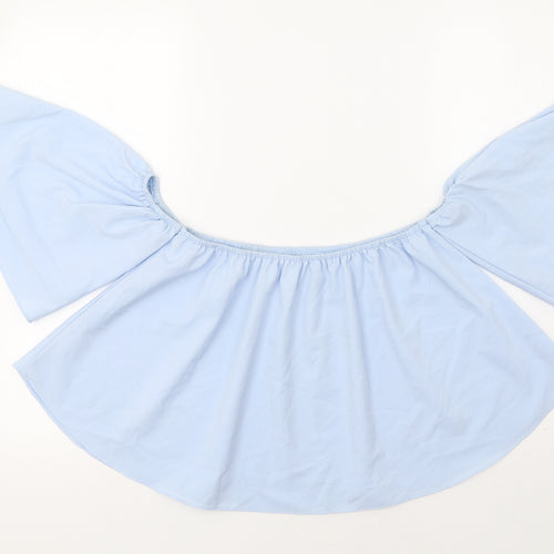 Preworn Womens Blue   Basic Blouse Size M