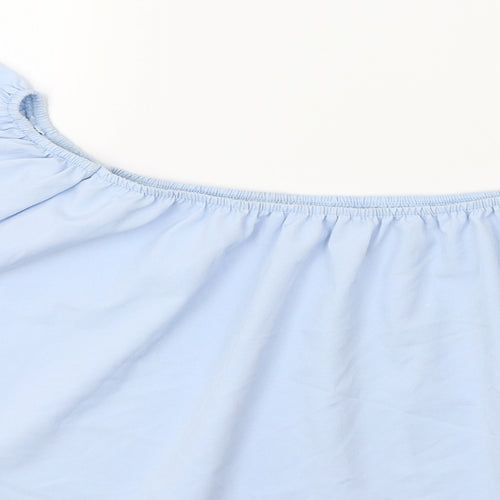Preworn Womens Blue   Basic Blouse Size M