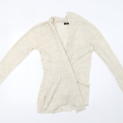 F&F Womens Beige   Cardigan Jumper Size 16