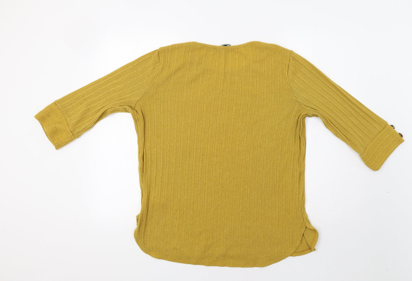 Peacocs Womens Yellow   Pullover Jumper Size 22