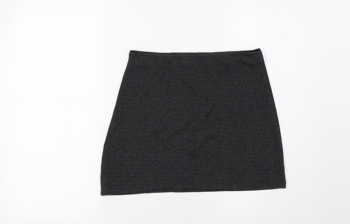 Impuls Womens Grey   Mini Skirt Size M