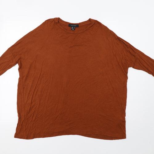 Primark Womens Brown   Basic Blouse Size 10