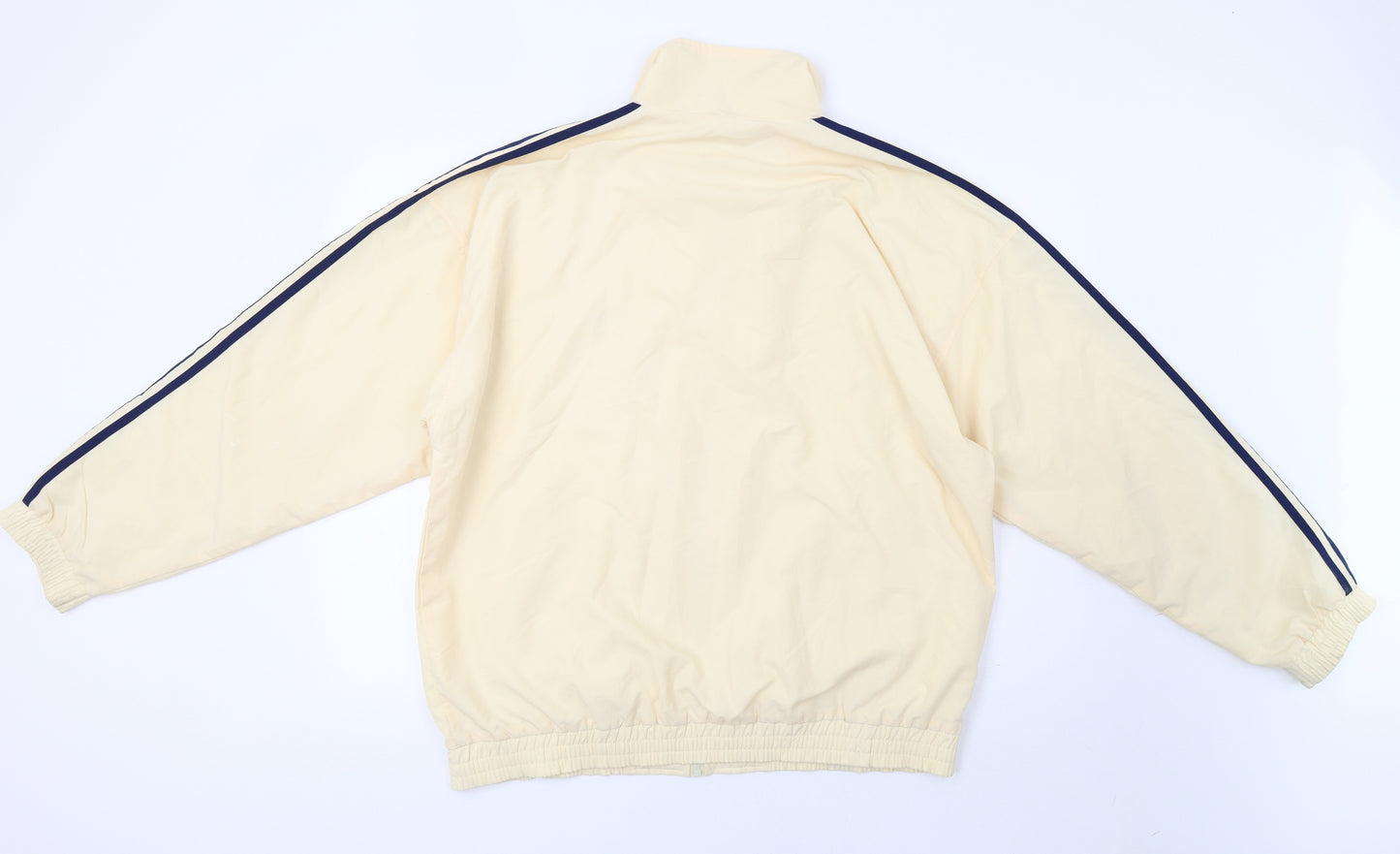 adidas Mens Beige   Windbreaker Jacket Size L