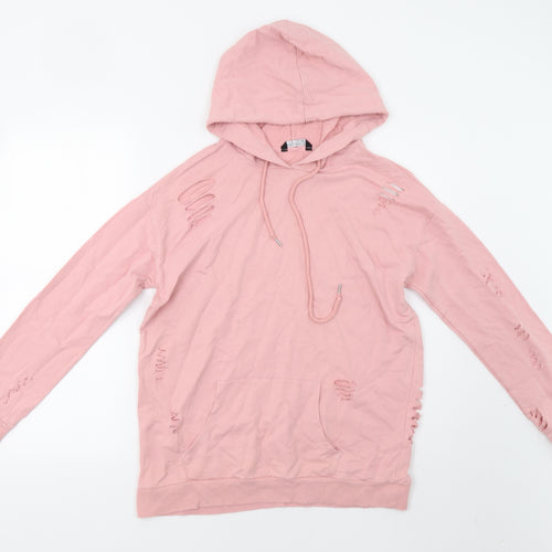 Select Womens Pink   Pullover Hoodie Size 8