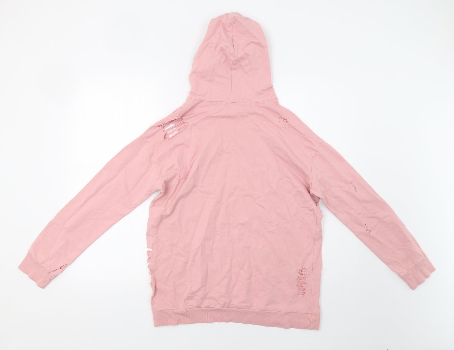 Select Womens Pink   Pullover Hoodie Size 8