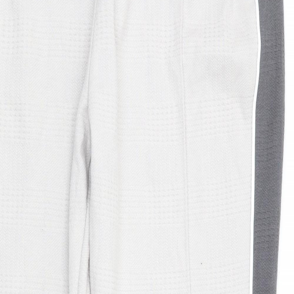 Primark Mens Grey Check  Sweatpants Trousers Size XL L31 in