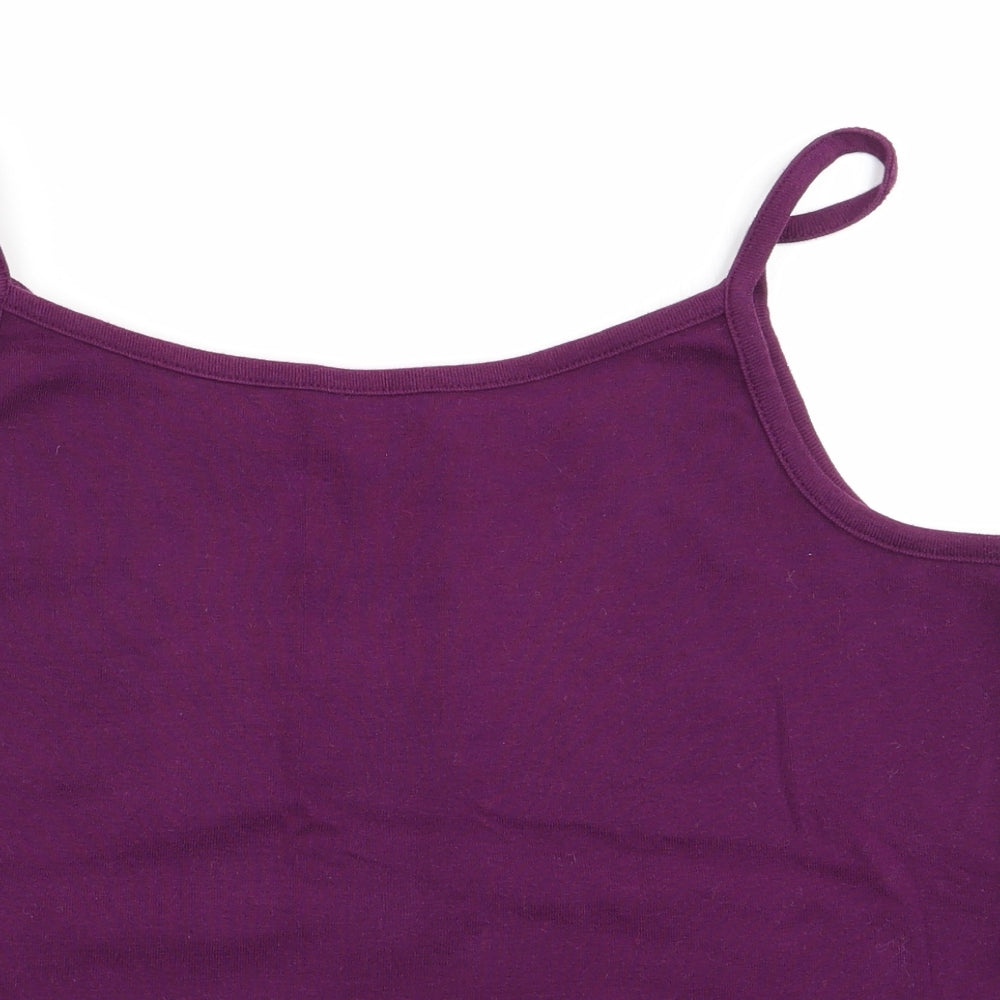 DECATHLON Womens Purple   Camisole T-Shirt Size 2XL