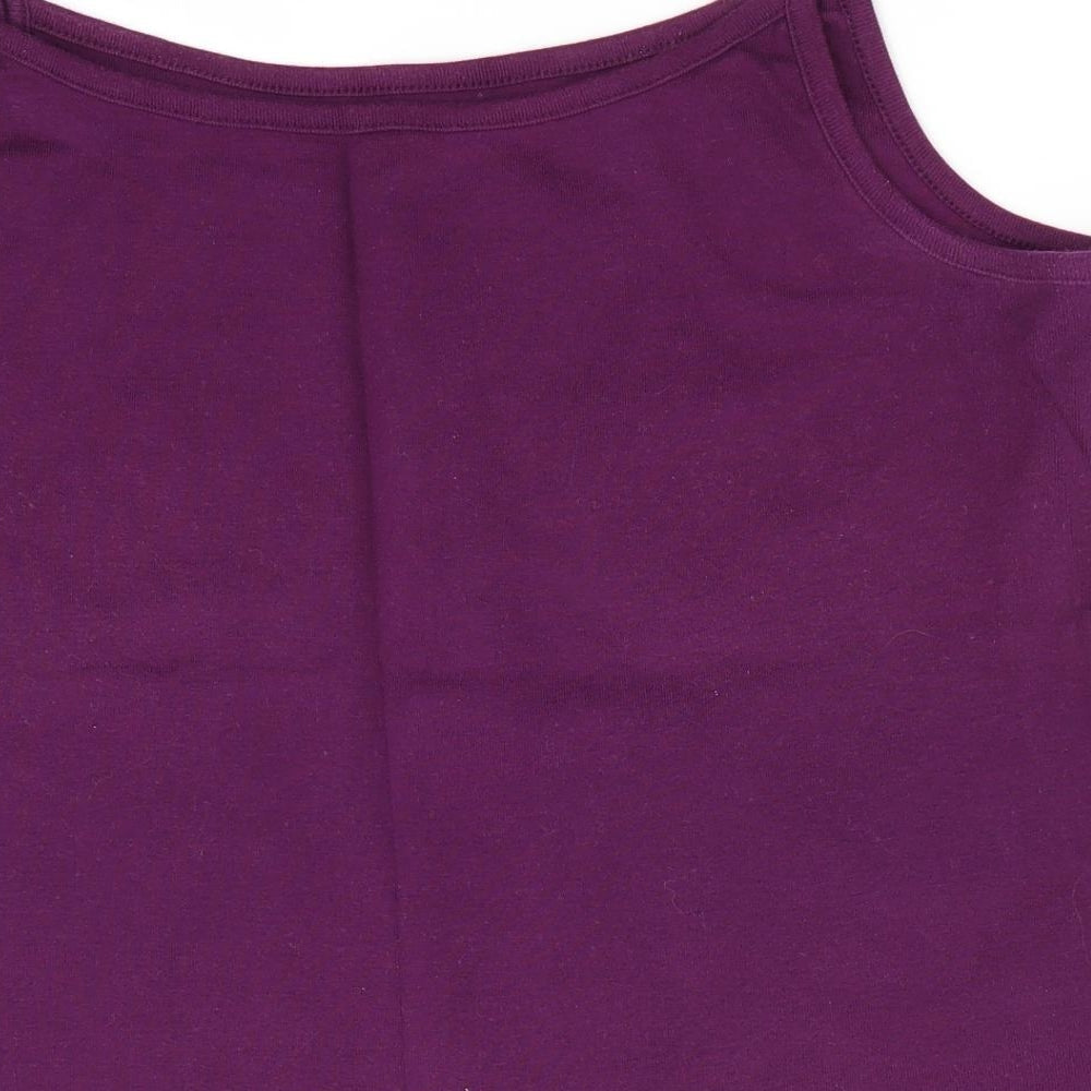 DECATHLON Womens Purple   Camisole T-Shirt Size 2XL