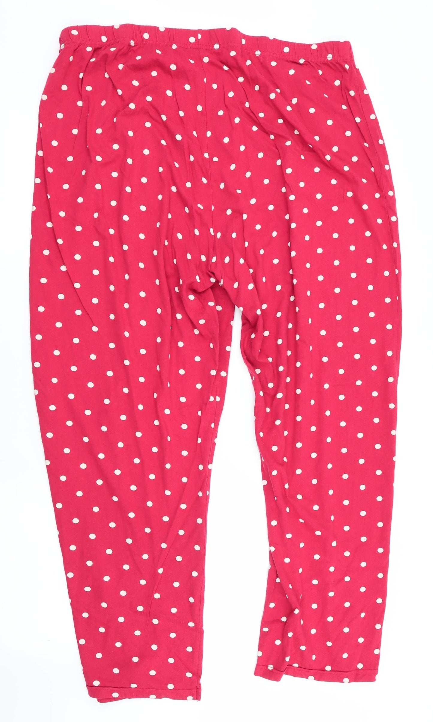 Disney at Tescor Womens Red Polka Dot   Pyjama Pants Size 20