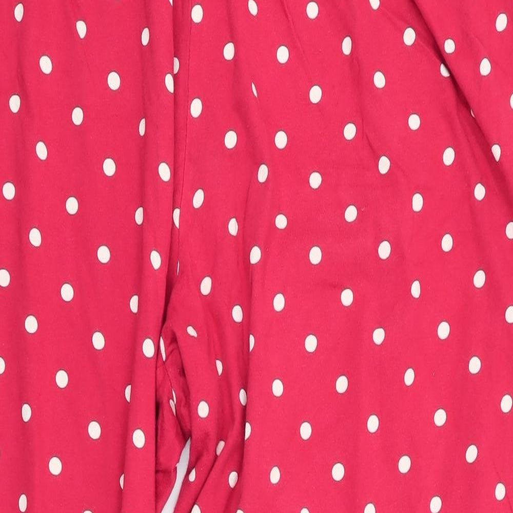 Disney at Tescor Womens Red Polka Dot   Pyjama Pants Size 20