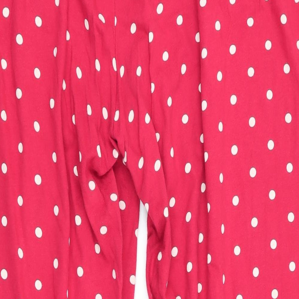 Disney at Tescor Womens Red Polka Dot   Pyjama Pants Size 20