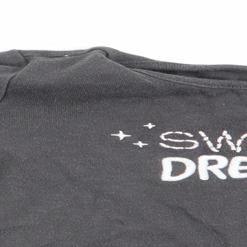 Primark Boys Grey Solid   Pyjama Top Size 6-9 Months  - Sweet Dreams