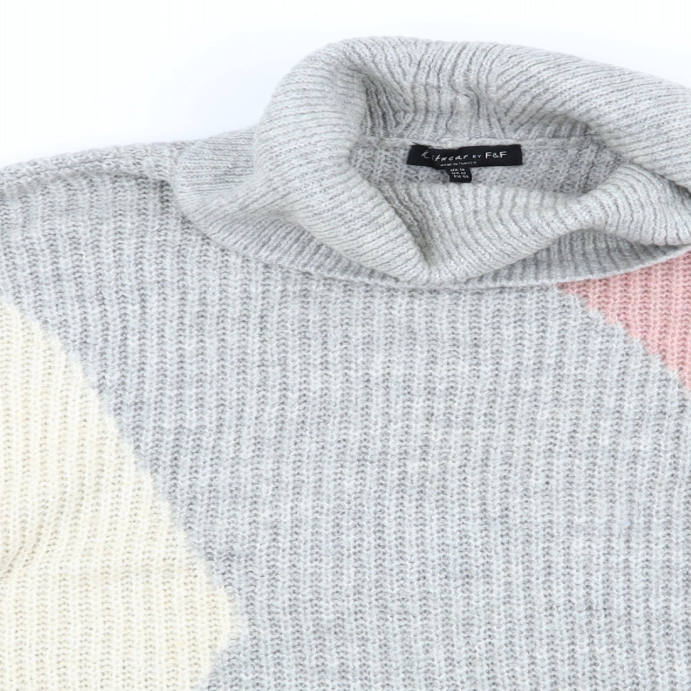 Florence and Fred Womens Grey   Pullover Jumper Size 16