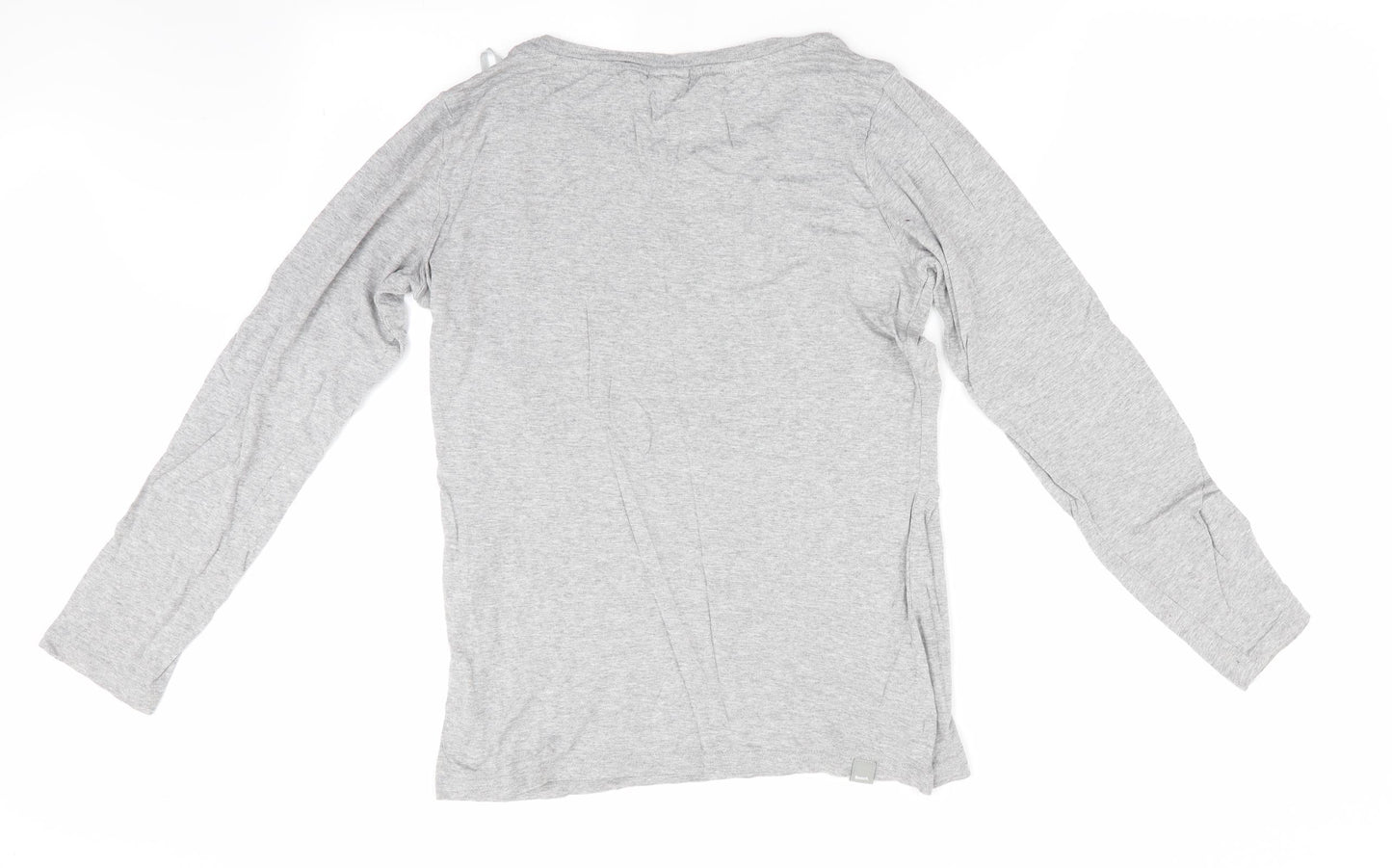 Bench Womens Grey   Basic T-Shirt Size M  - Bench in Glitter