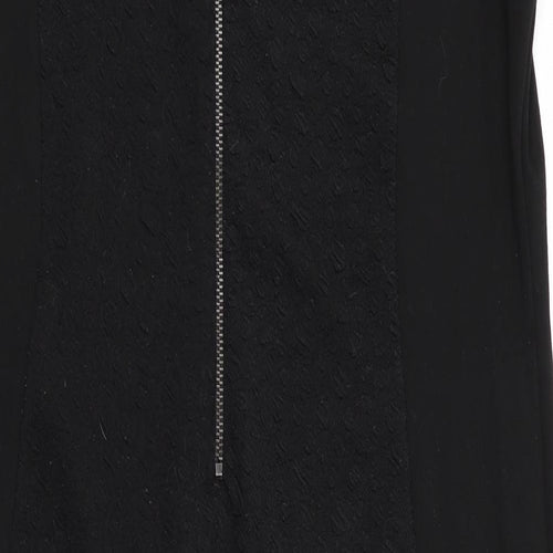 NEXT Womens Black   Bodycon  Size 16  - Back Zip