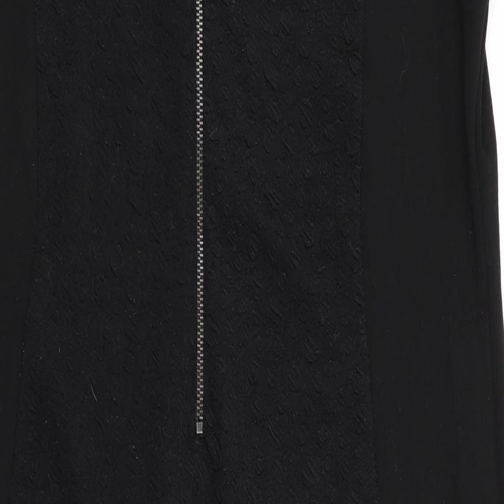 NEXT Womens Black   Bodycon  Size 16  - Back Zip