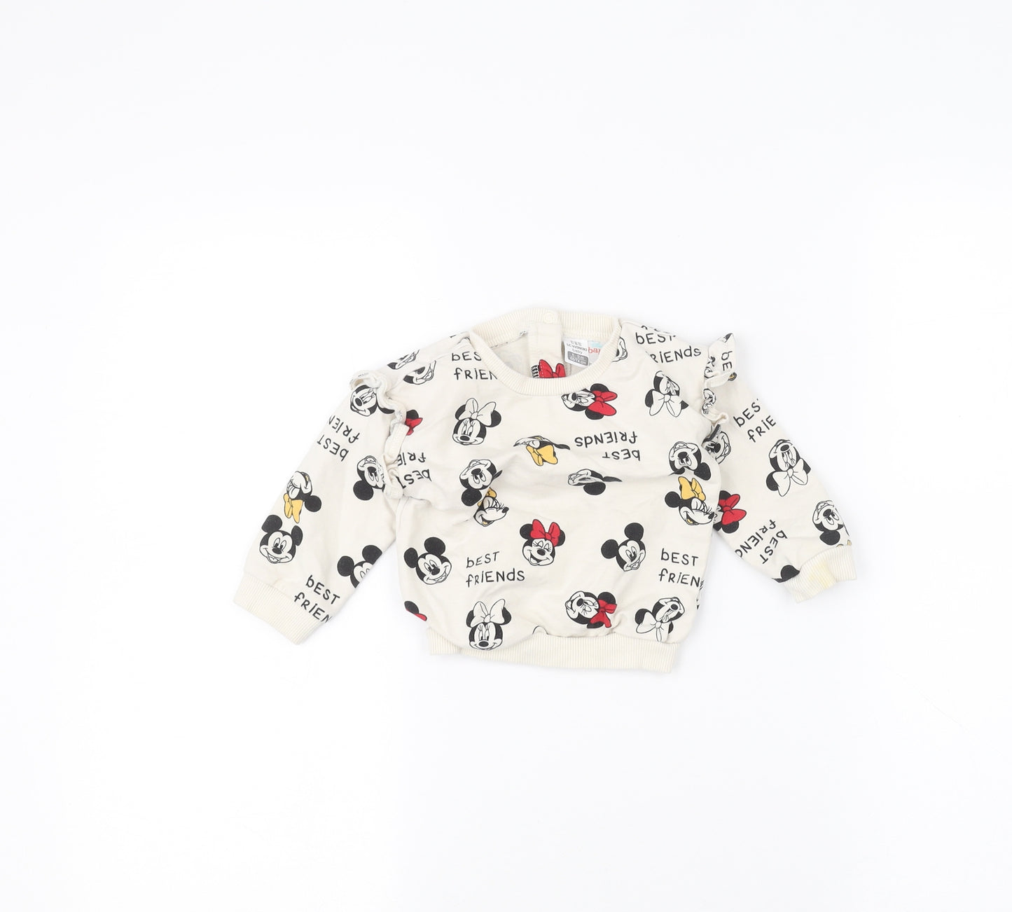 LC Waikiki Baby White   Pullover Jumper Size 6-9 Months
