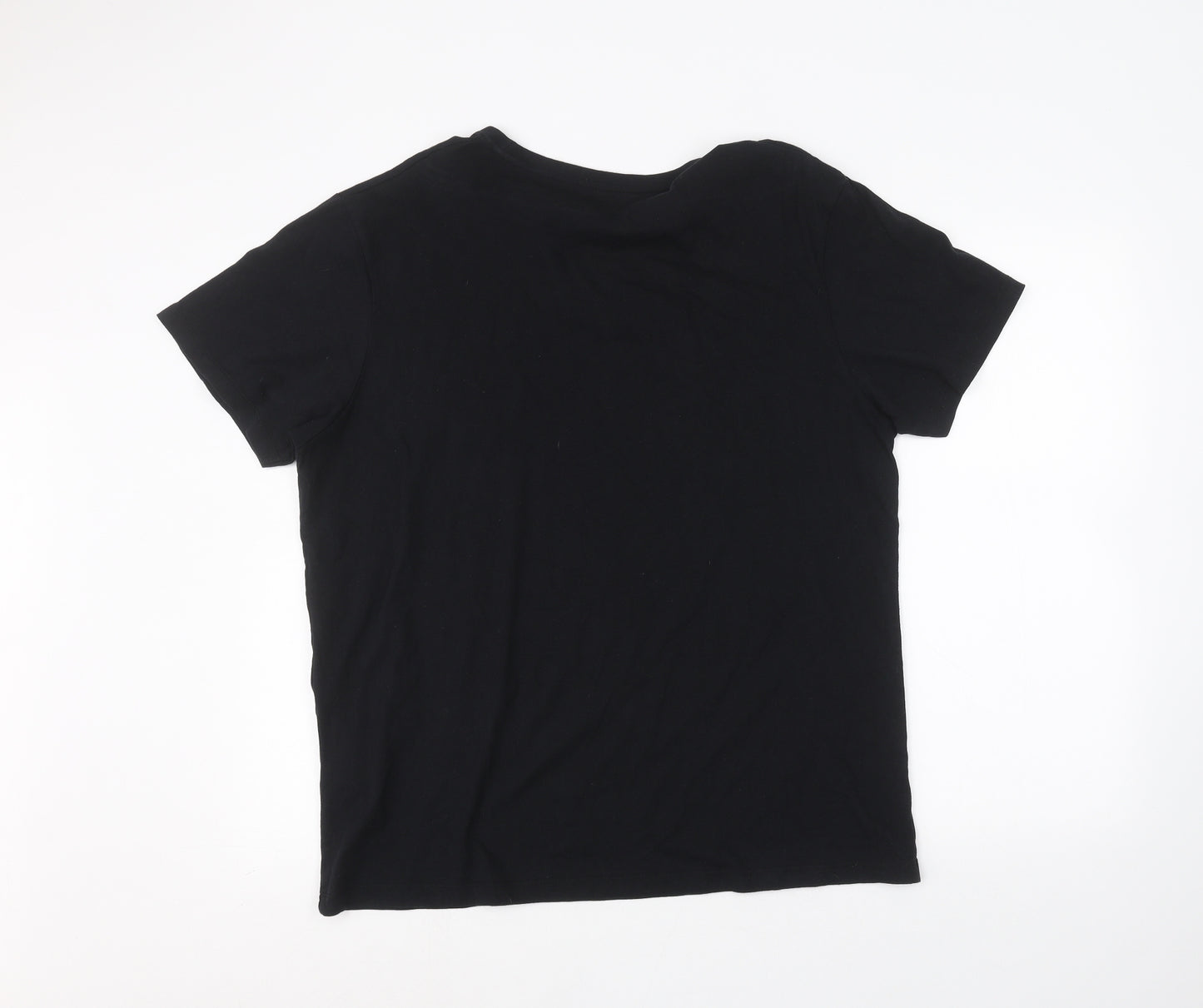 Primark Mens Black    T-Shirt Size XL