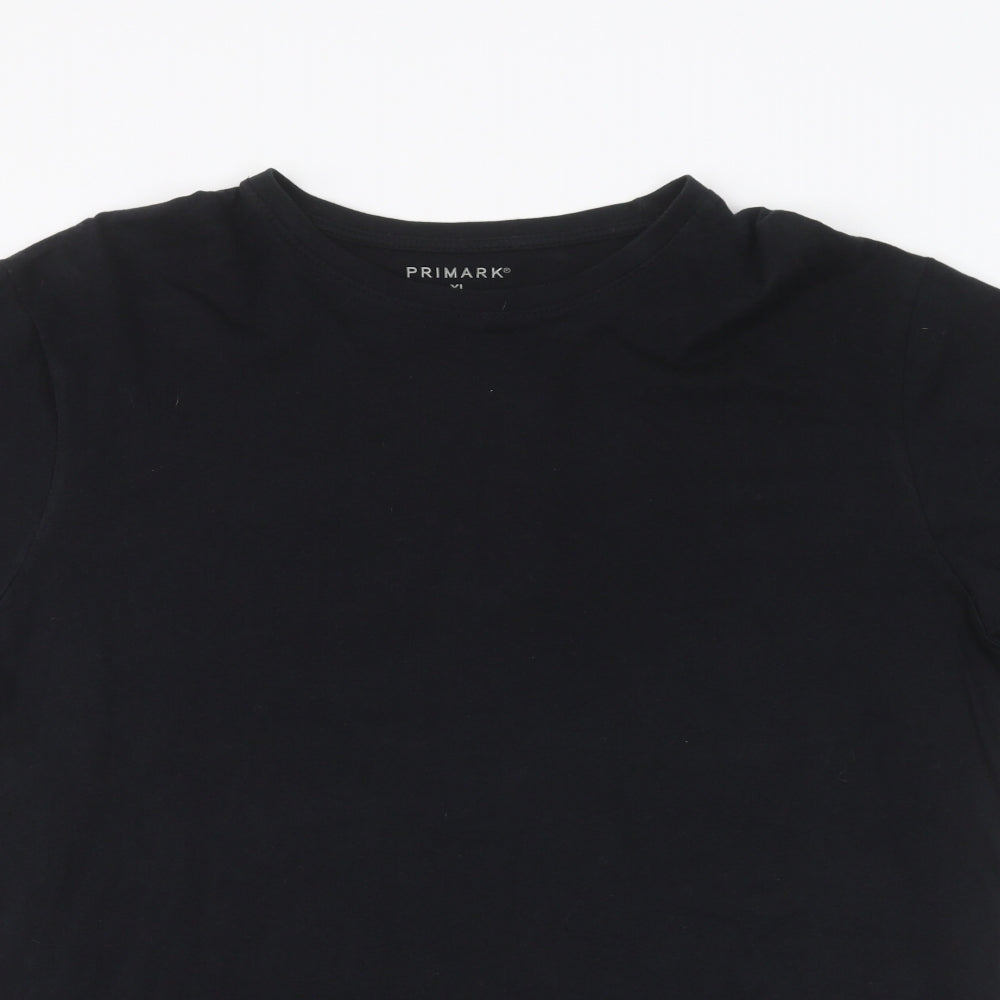 Primark Mens Black    T-Shirt Size XL