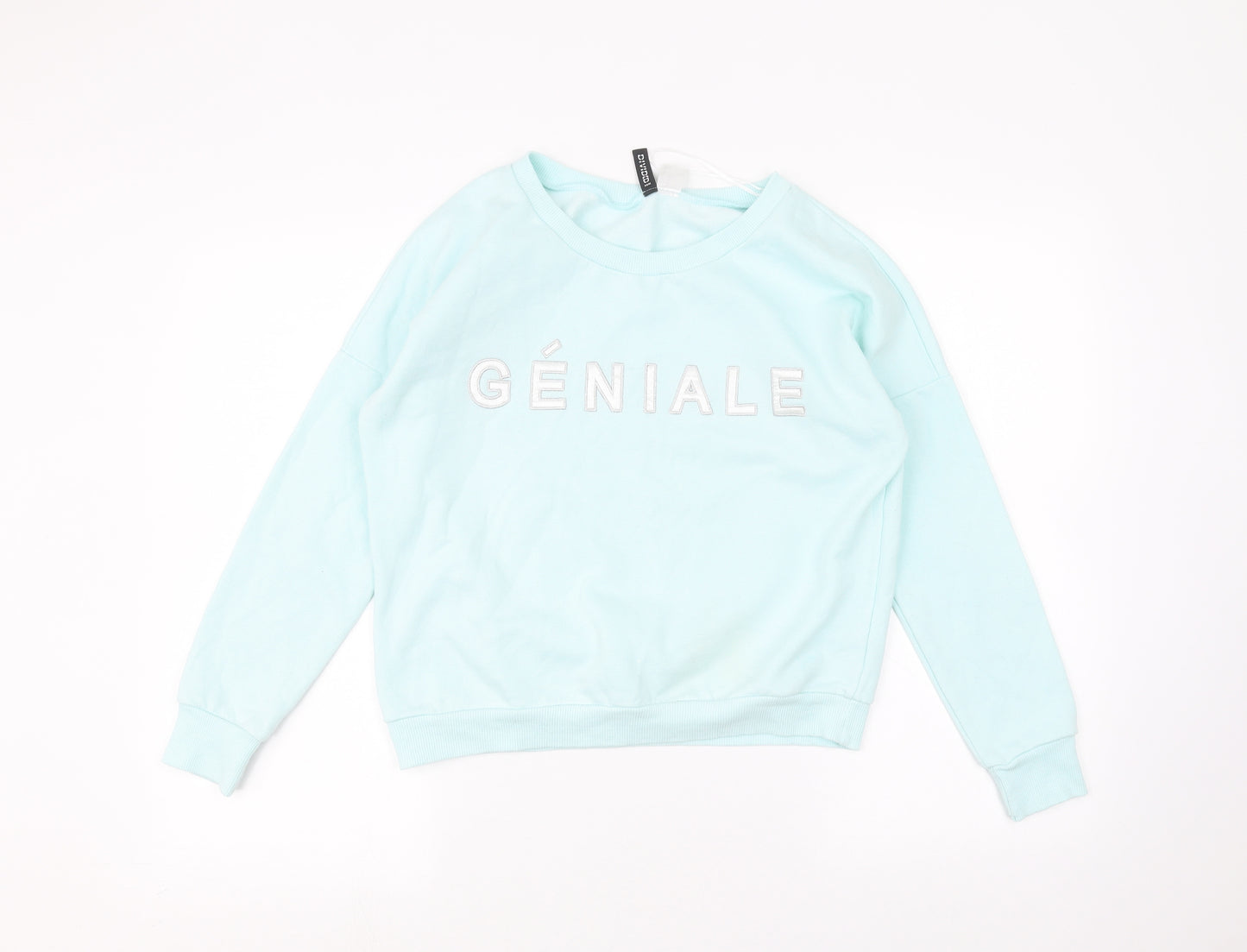 H&M Womens Blue   Pullover Jumper Size M