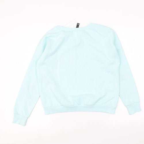 H&M Womens Blue   Pullover Jumper Size M