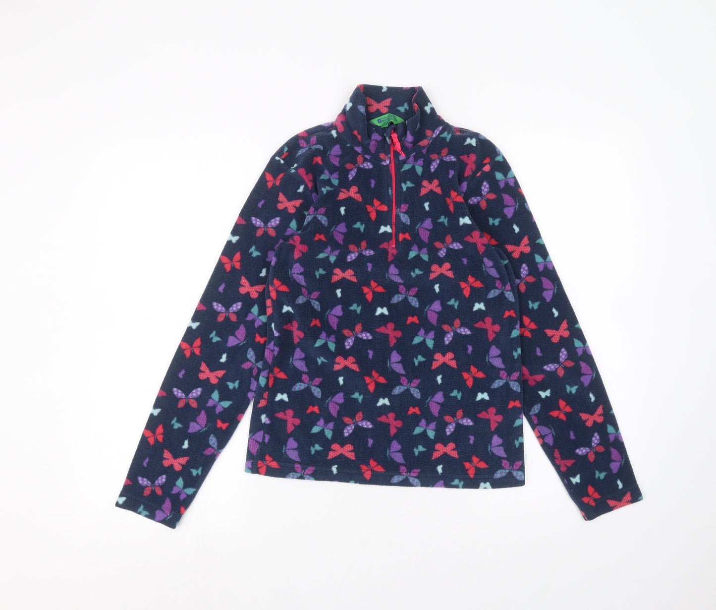Mountain Warehouse Girls Blue   Pullover Jumper Size 11-12 Years