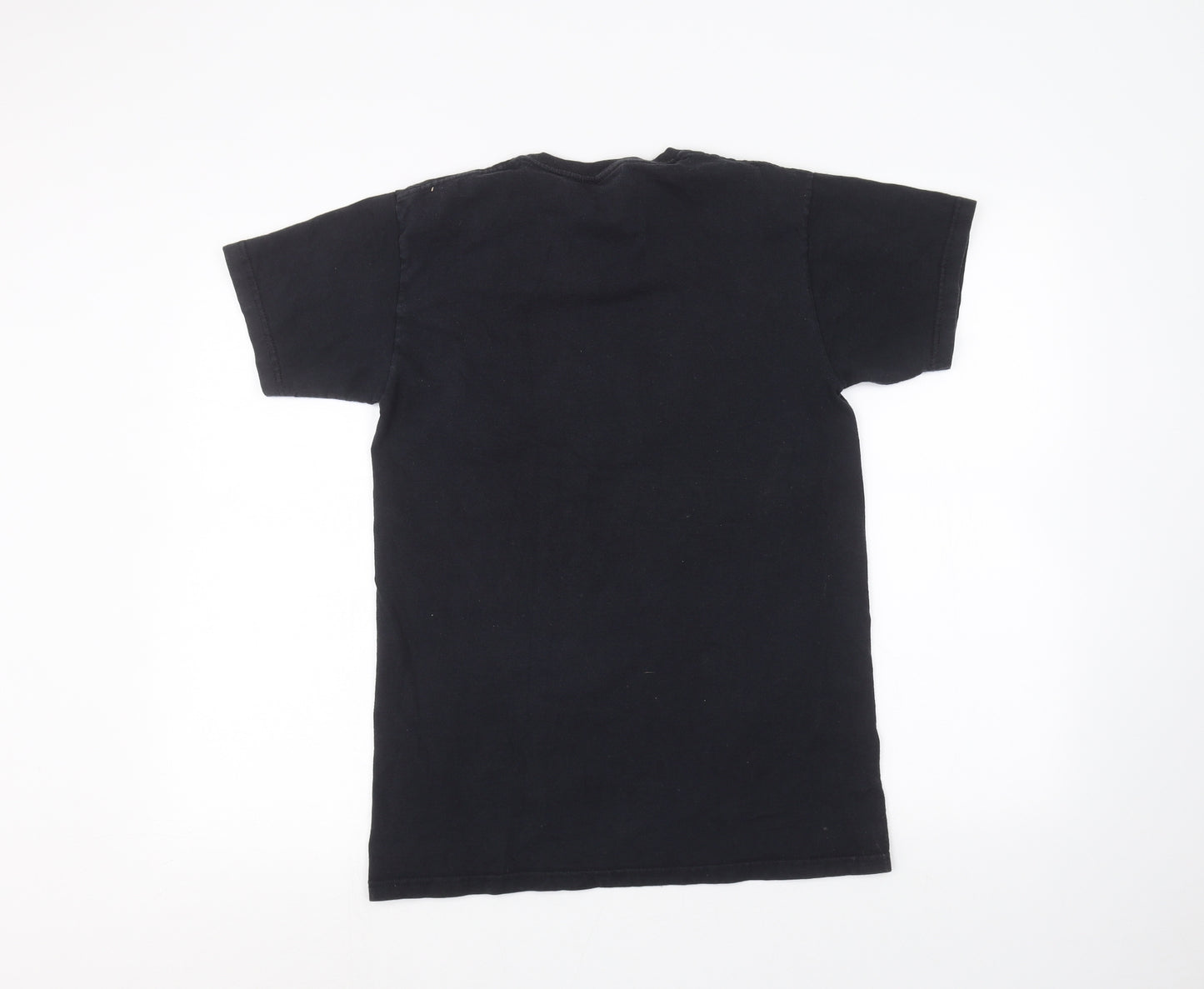 smiler Mens Black    T-Shirt Size L