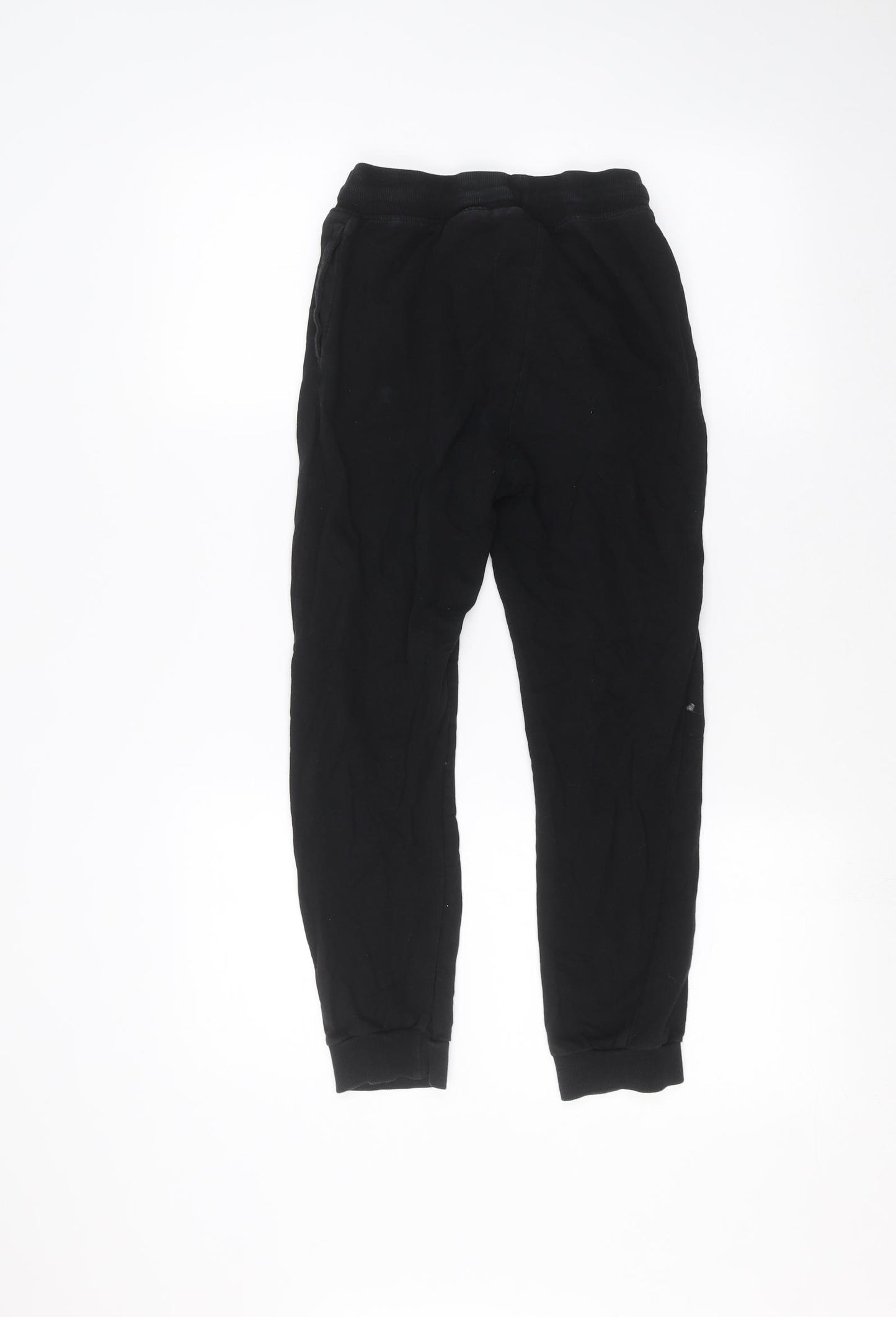 H&M Girls Black   Sweatpants Trousers Size 9-10 Years