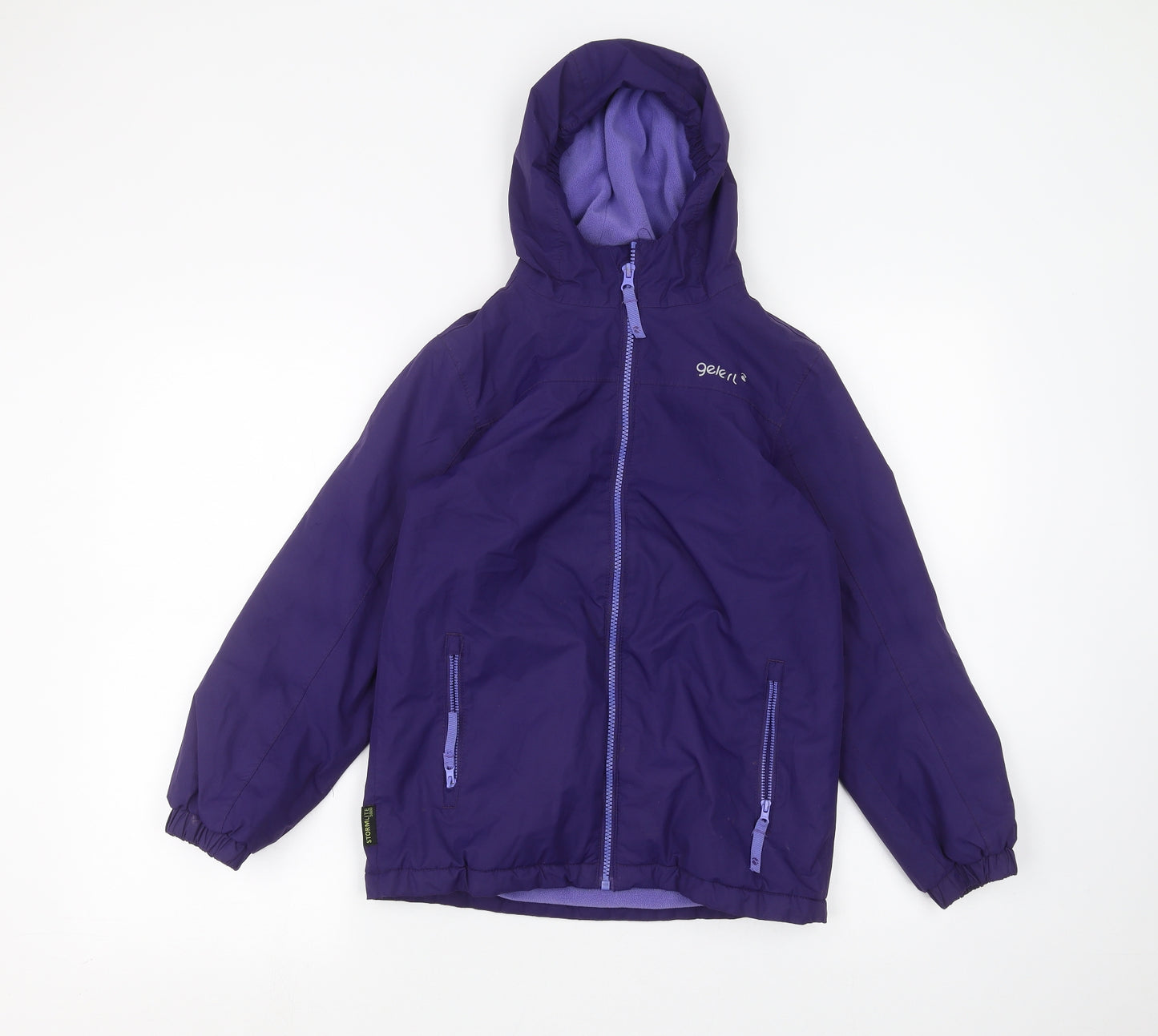 Gelert Girls Purple   Parka Coat Size 9-10 Years