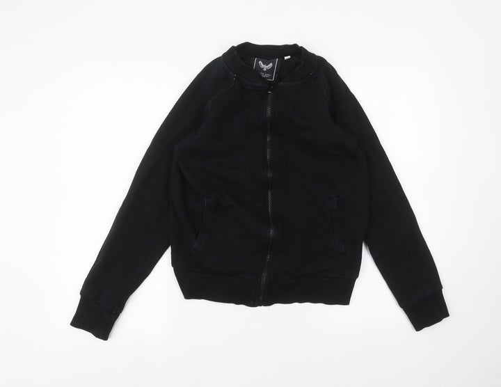 Brave Soul Mens Black Jacket Size S