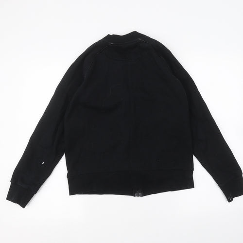 Brave Soul Mens Black   Jacket  Size S