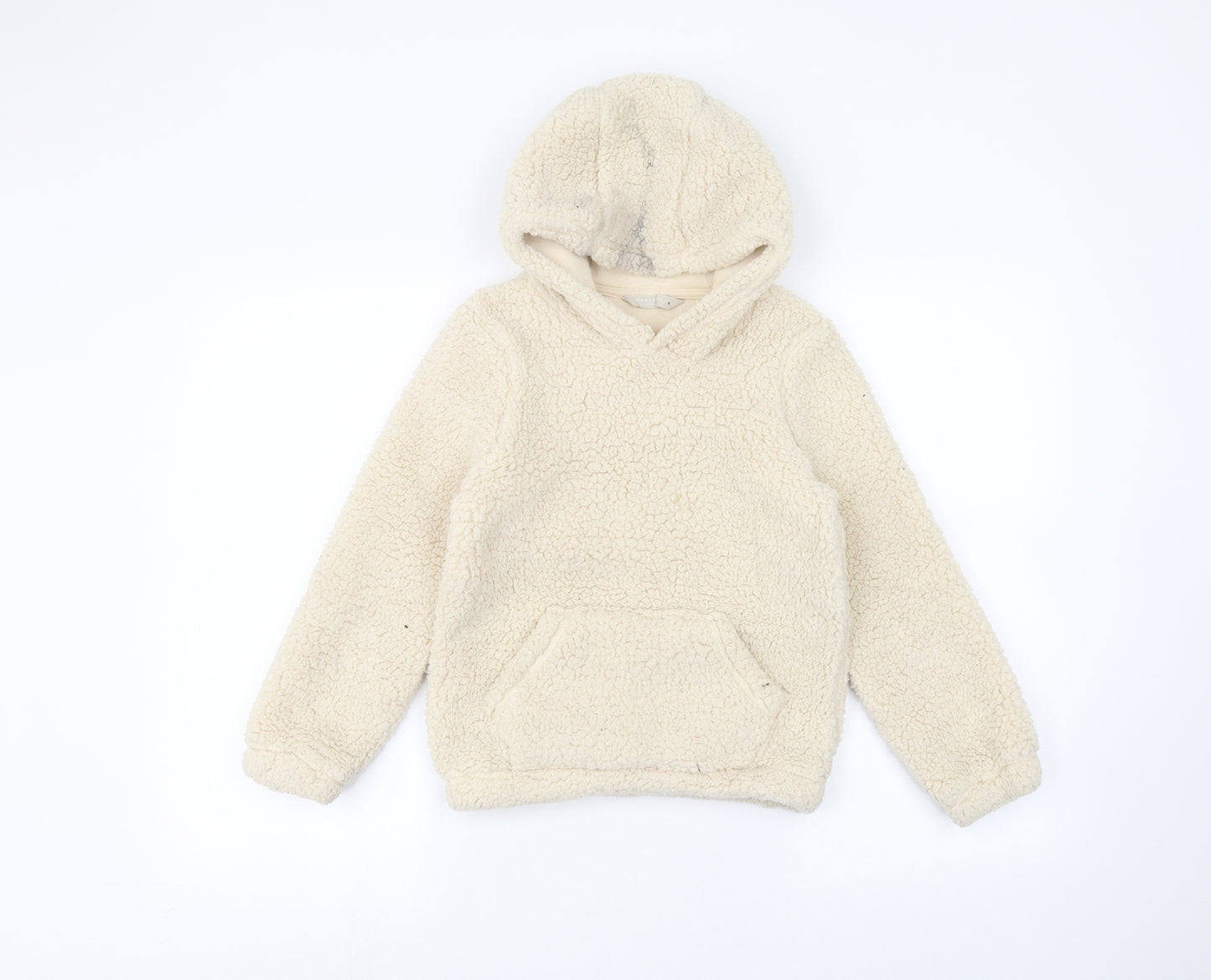 John Lewis Girls Beige   Parka Coat Size 8 Years