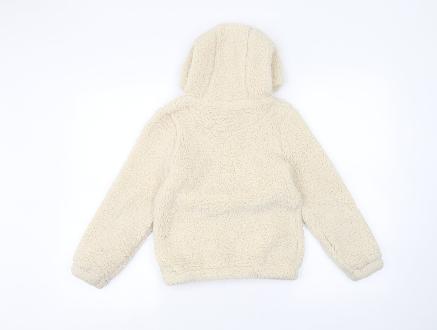 John Lewis Girls Beige   Parka Coat Size 8 Years