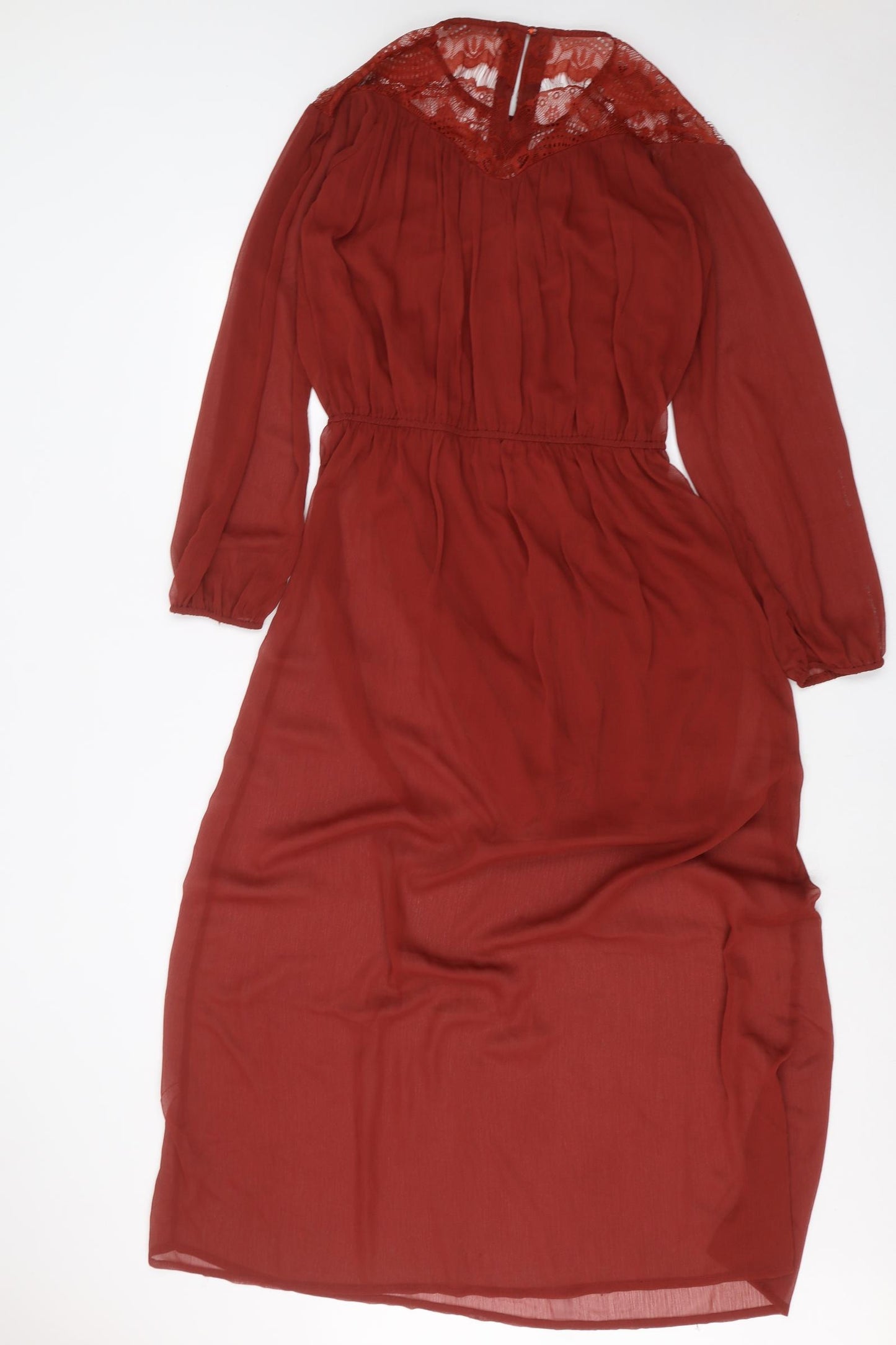 First and I Womens Red   A-Line  Size S
