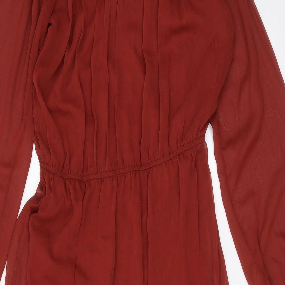 First and I Womens Red   A-Line  Size S