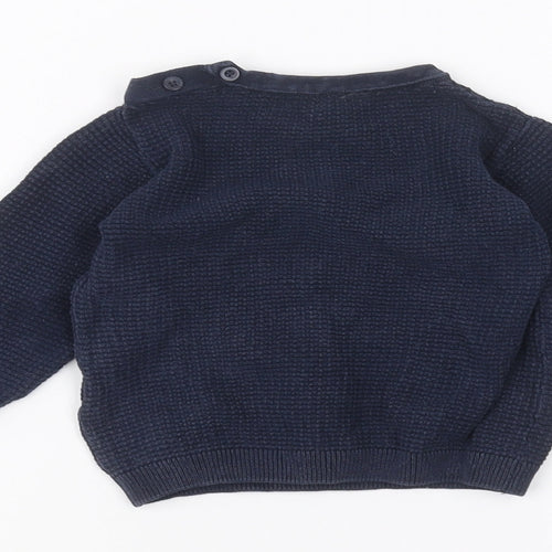Fagottino Baby Blue   Pullover Jumper Size 12-18 Months