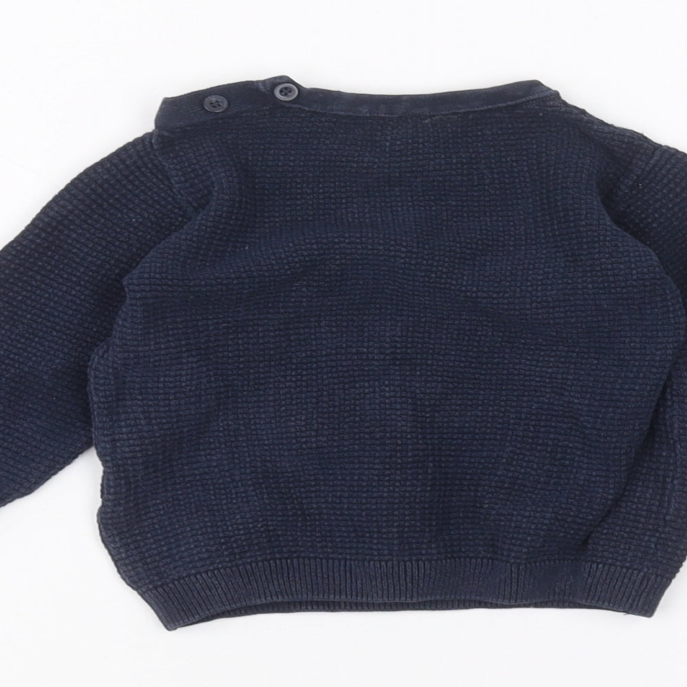 Fagottino Baby Blue   Pullover Jumper Size 12-18 Months