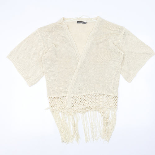 Atmosphere Womens Beige   Cardigan Jumper Size XS