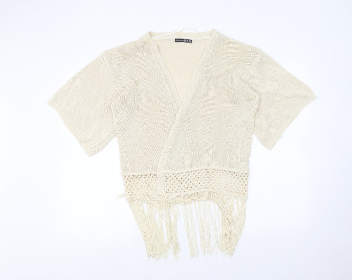 Atmosphere Womens Beige   Cardigan Jumper Size XS