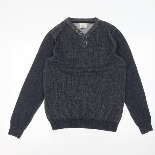 George Mens Blue   Pullover Jumper Size S