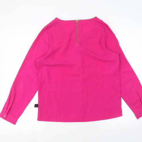 Preworn Womens Pink   Basic T-Shirt Size 10