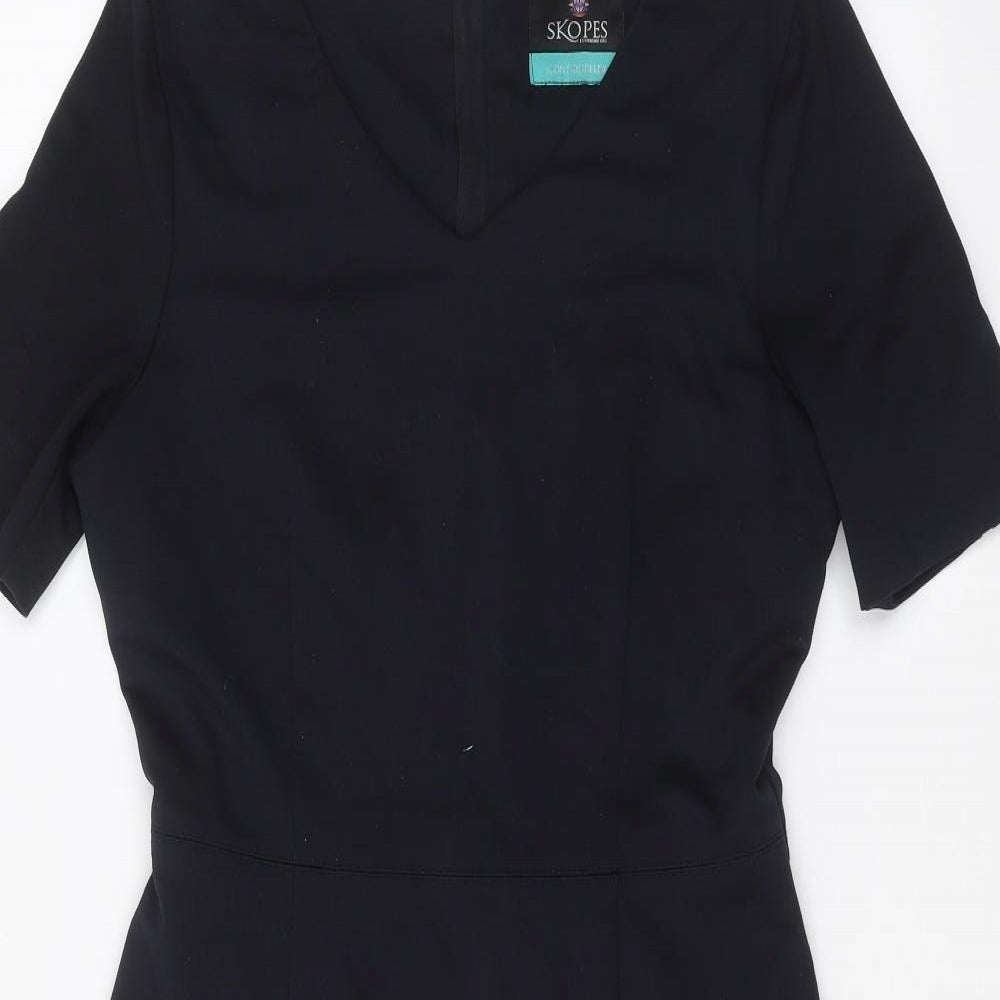 Skopes Womens Blue   Pencil Dress  Size 10