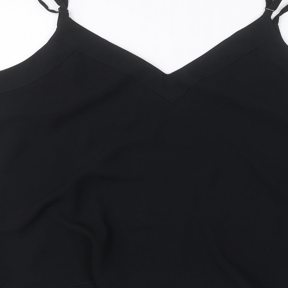 George Mens Black    T-Shirt Size 14