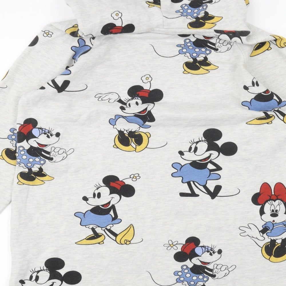 Disney Womens White   Pullover Hoodie Size L